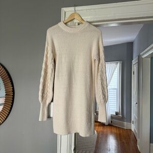 Target A New Day cream sweater dress